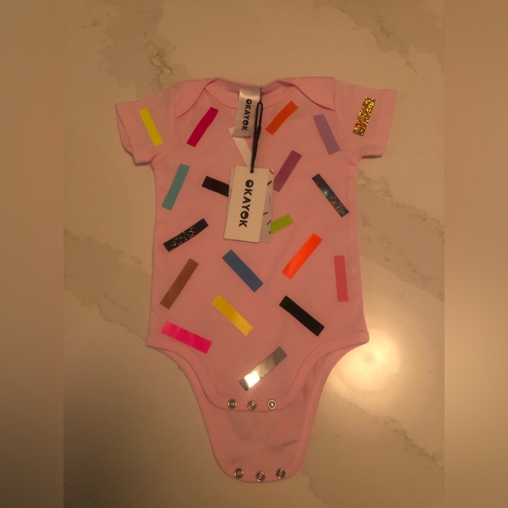 NWT OKAYOK baby onesie